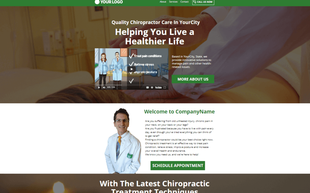 Chiropractor with Video