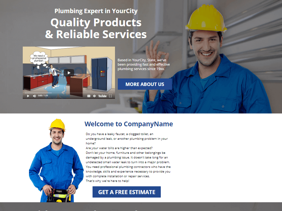 Plumber with Video