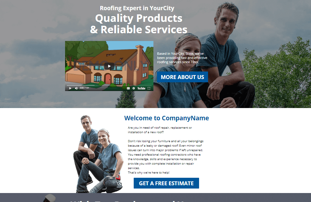 Roofer with Video