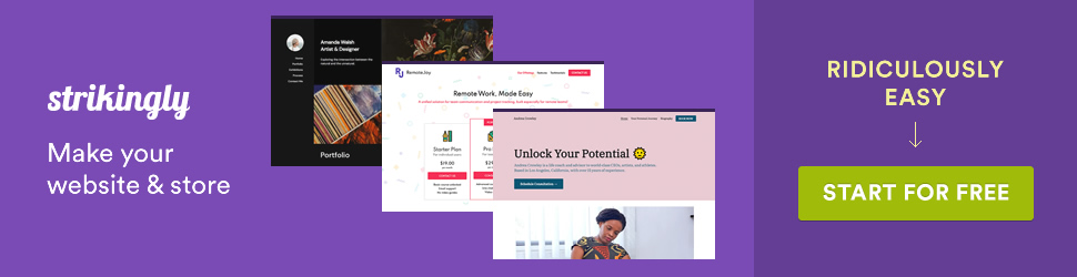 Strikingly Website Builder